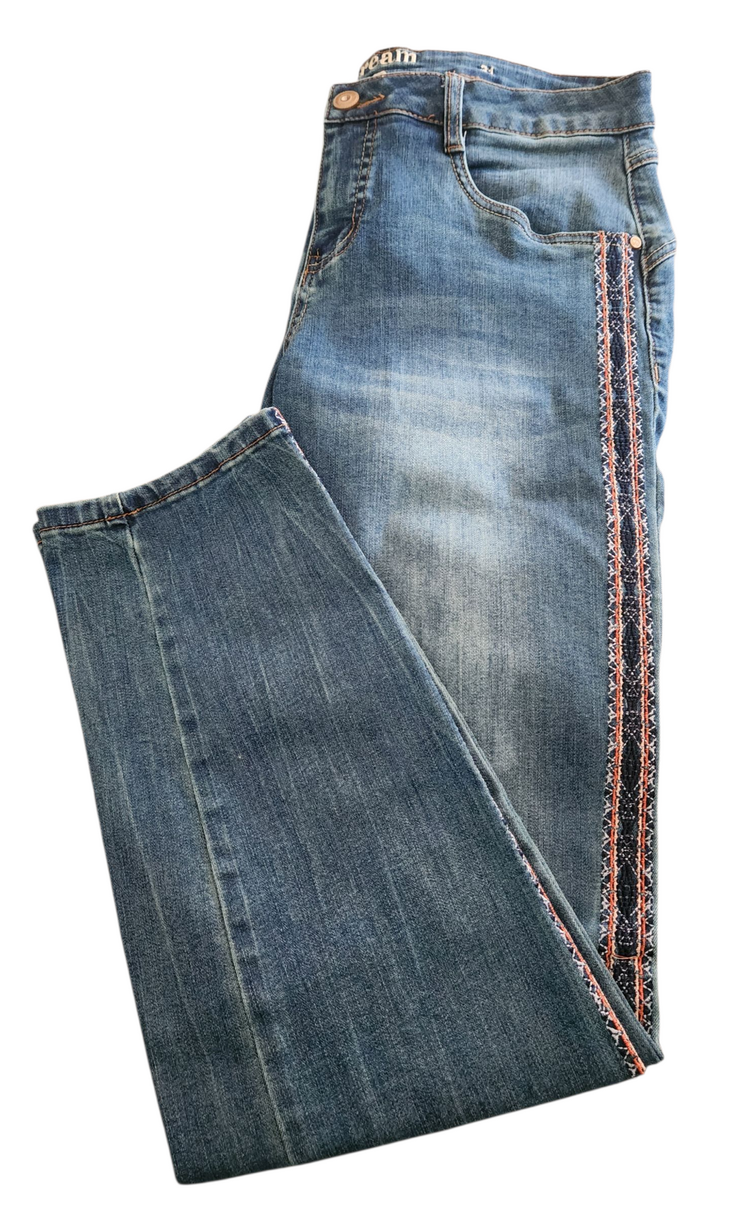 Jeans (Cream) size 31 (Retails $109)