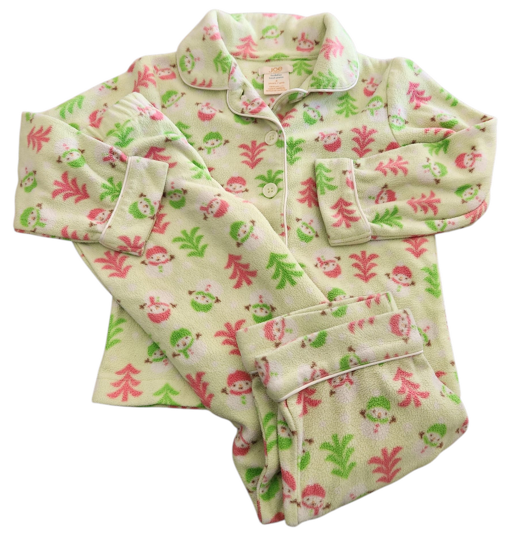 Fleece pj's (Joe Fresh) size 4