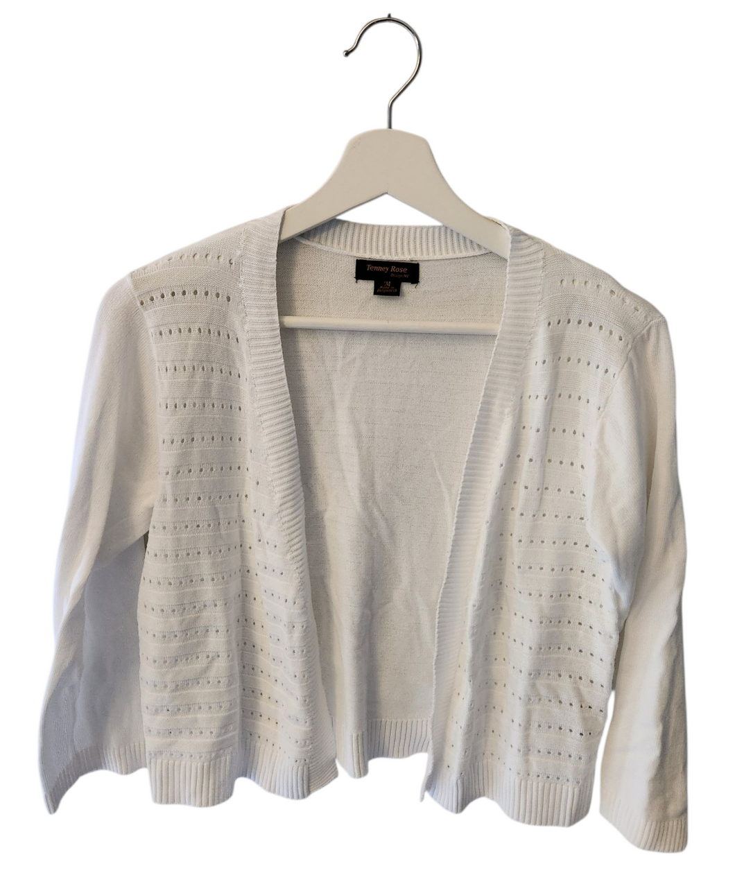 Cardigan (Tenney Rose) medium,white