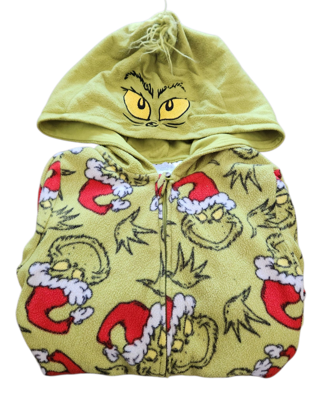Fleece pj's onesie without feet (size 6)
