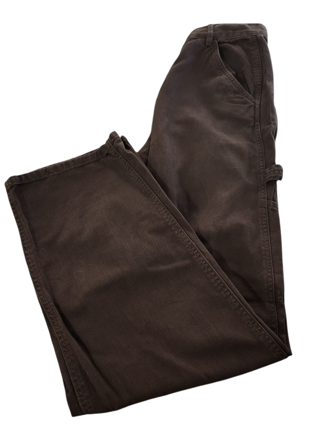 Wide leg pants (Garage) size 5, brown