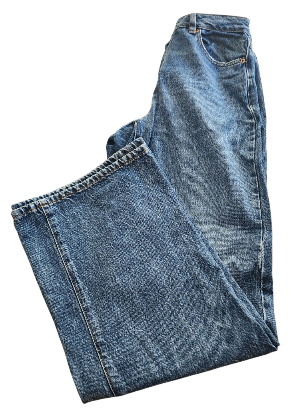 Wide leg jeans (Garage) size 5
